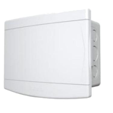 Imagem de Quadro de Distribuição Embutir 6/8 Disjuntores Porta Branca com Barramento - 7899052576815 - TIGRE