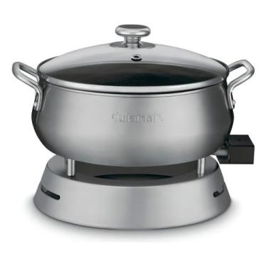 Imagem de Panela Elétrica De Fondue Cuisinart 1000w Aço Escovado Cor Inox Frequê