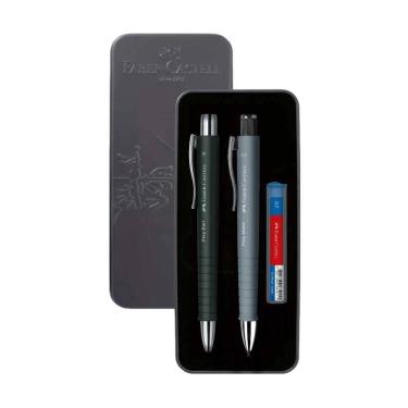 Imagem de Conjunto Caneta Faber-Castell Esf + Lap 0.7Mm Poly Lata