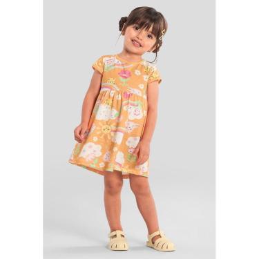 Imagem de Vestido infantil menina de coelhinho Brandili