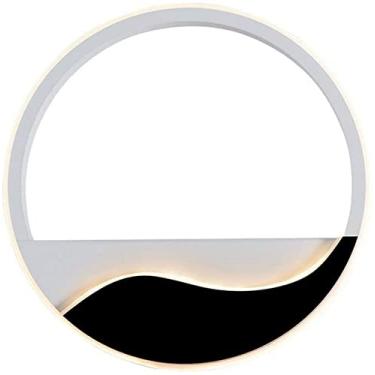 Imagem de Luminária de parede LED 19W Luminária de parede interna de alumínio, luminária de parede de cabeceira moderna compatível com sala de estar, quarto, sala de jantar, corredor, escadas, varanda