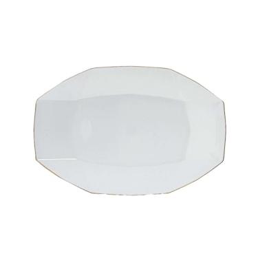 Imagem de Conjunto de pratos de cerâmica domésticos personalidade criativa osso china prato de peixe 1