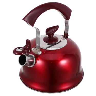 Imagem de wang hao shop Chaleiras de chá, bule de aço inoxidável Whistli3L, bule de chá, bule de chá, chaleira de água quente, caldeira de água, café, carjug, chaleira de água rápida para ferver