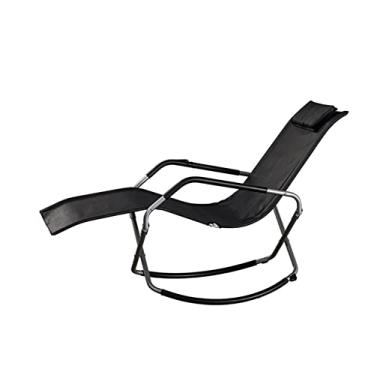Imagem de ARCEFT Cadeira de balanço com almofada removível para encosto de cabeça respirável, cadeira de balanço de gravidade zero, adequada para cadeiras reclináveis internas e externas