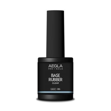 Imagem de Gel Capa Base Rubber Clear Aegla Pro Alongamento de Unhas