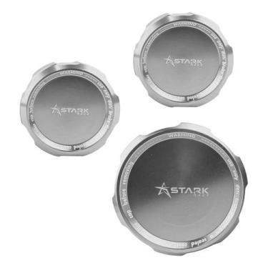 Imagem de Kit 3 Tampas Reservatorios Fluido Freio Cb1000r Cb1000 R - Stark Race,