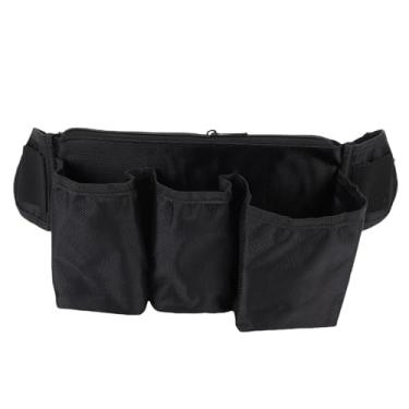 Imagem de Asixxsix Cinto de Bolsa de Ferramentas de Jardinagem, Avental de Cintura Com Bolsos e Alça de Cintura Ajustável, Cinto de Bolsa de Ferramentas de Cintura de Lona 600D, Cinto de