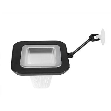 Imagem de AYNEFY Alimentador de Peixes de Aquário, Sugador de Peixes de Plástico Com Ventosa, Ideal para Alimentar Minhocas Vermelhas Vivas Em Aquários de água Doce