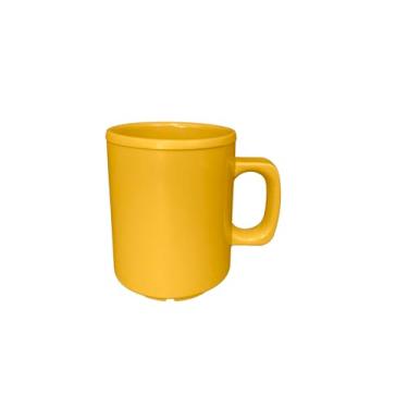 Imagem de FSE Caneca CR9010YW, 227 g, resistente à quebra, pode ser lavada na lava-louças, pacote com 12