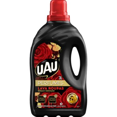 Imagem de LAVA-ROUPAS LÍQUIDO ROSAS & SEDUÇÃO UAU PERFUMES FRASCO 3L