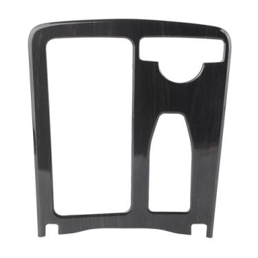 Imagem de Acouto Estrutura de Suporte de Copo de Console Central de Grão de Madeira Preta Premium Compatível Com Classe C W204 Volante à Direita - Acabamento Em ABS, Resistente a Arranhões, Fácil Instalação,