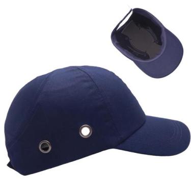 Imagem de Bone com Capacete EPI Obra Segurança Casquete Trabalho Conserto Reparo