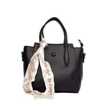 Imagem de Bolsa Feminina Stella Luna Tiracolo Pequena Preto, Preto, Único