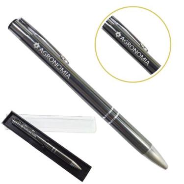 Imagem de Caneta Personalizada Cursos Metal Profissional Coloridas Agronomia - o