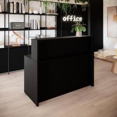 Imagem de Balcão Atendimento Recepção 135 cm Alto Escritório F5 Office - F5 Offi