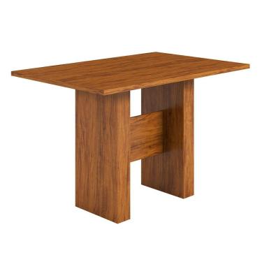 Imagem de Mesa De Jantar Tampo Mdf 1,20M X 0,80M Imbuia Quick Viero