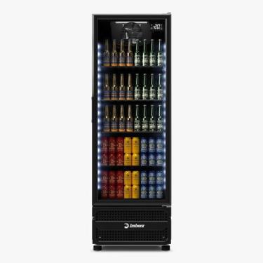 Imagem de Cervejeira Imbera 393L Litros Porta De Vidro Full Black CCV290-127V