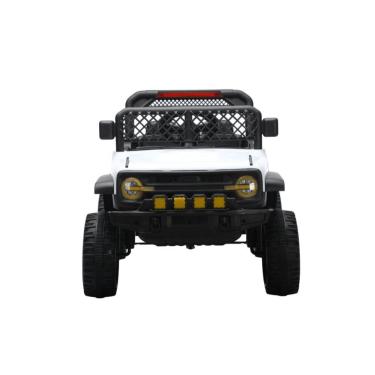 Imagem de Jipe Elétrico Infantil Bang Toys N6 Com Controle Remoto Branco 12v