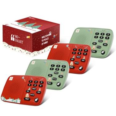 Imagem de Hosmart UltraSpeak Intercomunicadores sem fio para casa, 2025 bidirecional em tempo real, sistema de intercomunicação full duplex para uso doméstico, sistema de intercomunicação residencial de som