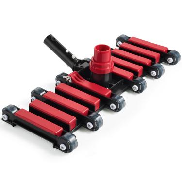 Imagem de Sepetrel Cabeça de aspirador de pó de piscina de grau comercial com rodas, limpador de aspirador de pó extra largo e pesado flexível de 48 cm para limpeza profunda e sem esforço