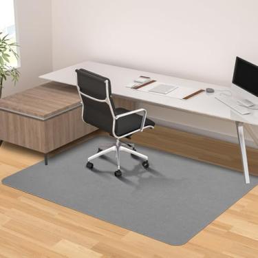 Imagem de Tapete de cadeira de escritório para piso de madeira – protetor de piso antiderrapante, tapete para cadeira de mesa, tapete de pilha baixa, tapete para cadeira de rodinhas para jogos, protetor de piso