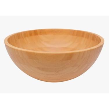 Imagem de Bowl De Bambu - Saladeira Grand 28cm - Servir Salada, Tigela, Fruteira