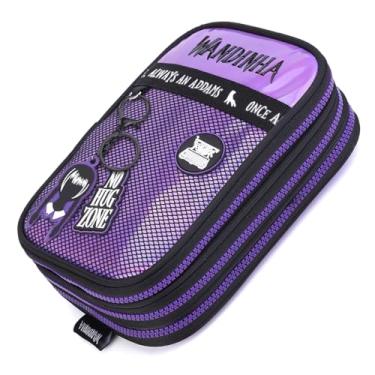 Imagem de Estojo Box Organizador Vandinha Wandinha Seanite (Lilas)