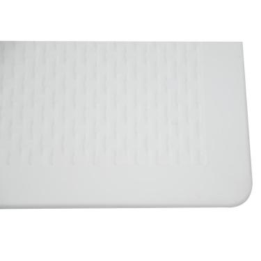Imagem de Mesa Tramontina Laura Rattan Em Polipropileno Branco Com Pernas De Alumínio Anodizado