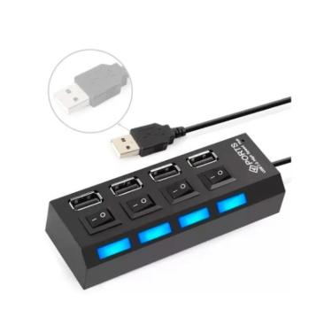 Imagem de Hub Usb 3.0 4 Porta Usb Mini Extensor Tekone