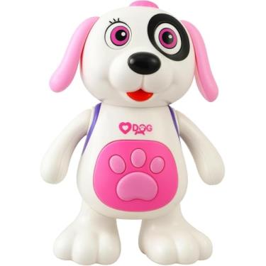 Imagem de Cachorro Dançarino Interativo com Luz e Som - Brinquedo Musical Infantil Presente para Bebê 1 a 3 Anos Robo Dancing Dog Cachorros Brinquedos Infantil | Premium MyBrins (Rosa)