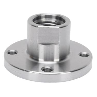 Imagem de AUNMAS Placa Frontal de Torno de Madeira 2 Tamanhos, Aço de Alta Resistência, 4 Furos de Parafuso, 1 Polegada X 8 TPI, Compatível Com Tigela Pequena, Torneamento de Madeira