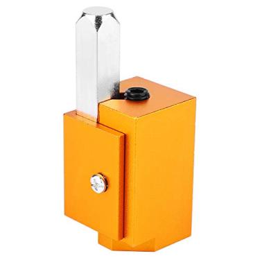 Imagem de Cinzel de canto de ângulo reto Alta precisão Ferramenta de corte rápido para carpintaria para dobradiças de roteador Recessos de fechadura de porta Recessos de piso de madeira (Ouro)