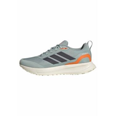 Imagem de adidas Tênis feminino Run Falcon 5 Trail, Wonder Sage/Aurora Onix/Pure Orange, 38