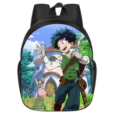 Imagem de Mochila Mys Heros Academias Kids School 31x18x42cm Poliéster