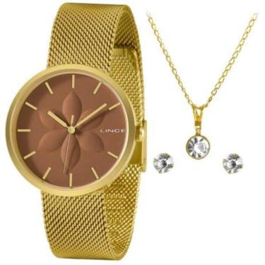 Imagem de Kit De Rélogio Feminino Fundo Lince-Feminino