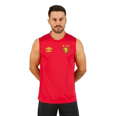 Imagem de Camisa Regata Masculina Sport Recife Umbro 2022 Aquecimento-Masculino