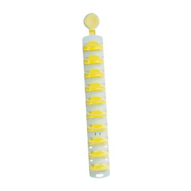 Imagem de Fxzqgnh Cabide de Parede para Chapéus, Suporte para Chapéus, Suporte para Bonés de Beisebol, Suporte para Chapéus de Sol, Porta de Armário, Quarto, Azul Amarelo, Tamanho real