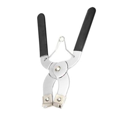 Imagem de Alicate compressor de anel de pistão de aço cromo vanádio para fácil instalação de anel de pistão para mecânicos profissionais