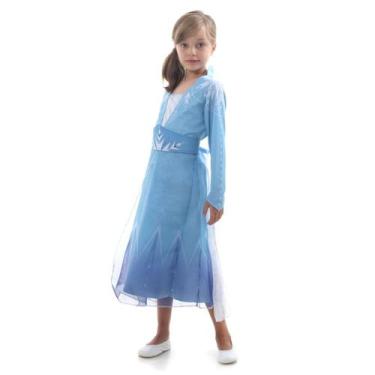 Imagem de Fantasia Elsa Infantil - Disney - Frozen 2 - Abrakadabra, Unica, G