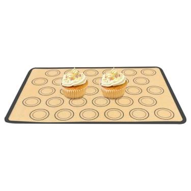 Imagem de Tapete De Pastelaria De Silicone,Forro Reutilizável Para Folha De Cozimento,Tapete Anti-Deslizante para Forno - Para Cozinha Catering Piquenique Pastelaria Restaurante e Fogão Doméstico para Bolachas