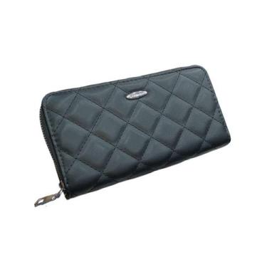 Imagem de Carteira Feminina Matelassê Casari Grande PT CTM399-3