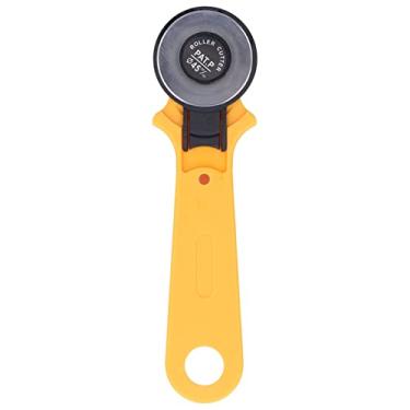 Imagem de Hyuduo Cortador Rotativo de Laço de 45mm, Roda de Corte de Tecido, Ferramenta de Corte de Couro Com Retrátil para Tecido, Papel, Feltro e Couro