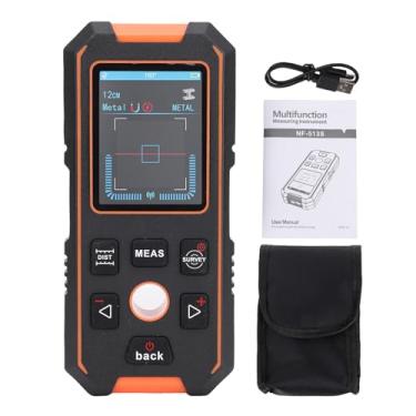 Imagem de Luocute Scanner de Parede Stud Finder, Com Nível Digital e Tela Colorida 2.4 HD, para Detecção de Fios Vivos de Metal de Madeira e 12 Modos de Medição