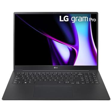 Imagem de LG Notebook gram Pro OLED fino e leve de 16 polegadas, Intel Evo Edition - processador Intel Core Ultra 7 habilitado para IA, Windows 11 Home, 32 GB de RAM, SSD de 2 TB, preto