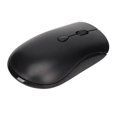 Imagem de KIMISS Mouse Sem Fio 2.4G Ergonômico 5.2 Mouse Silencioso Com Bateria Recarregável de 1600DPI para Uso Em Escritório, PC e Laptop (Preto)