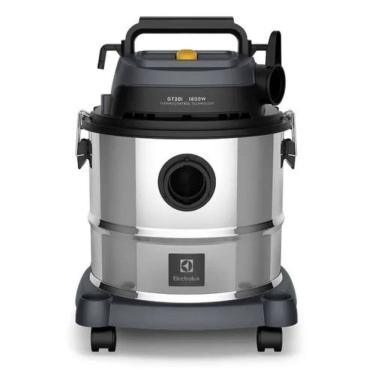 Imagem de Aspirador de Pó e Água Aço Inox 20 Litros Potência 1800W Alça Ergonômica Bocal Cantos Frestas Electrolux