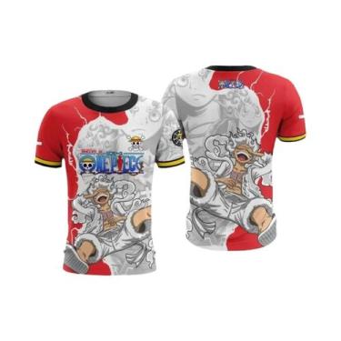 Imagem de Camisa De Futebol Esportiva Anime One Piece Com Efeito 3D Respirável T
