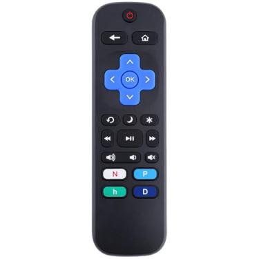 Imagem de Kindsion Controle remoto compatível com TCL HD, FHD, 4K Ultra HD Smart Roku TVs, S535, S555, T551, T555 Series (sem controle de voz)
