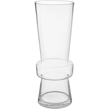 Imagem de VASO DECORATIVO ENFEITE CASA HOME&CO VIDRO 38x14x14cm TRANSPARENTE