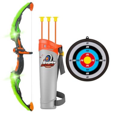 Imagem de Arco e Flecha Infantil Brinquedo com Ventosa e Alvo